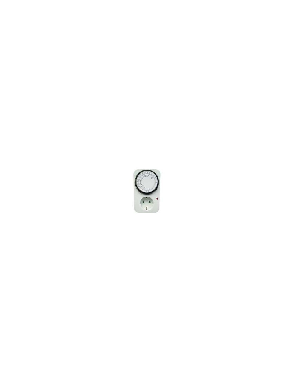 Temporizador analógico - programador encendido y apagado. Comprar online