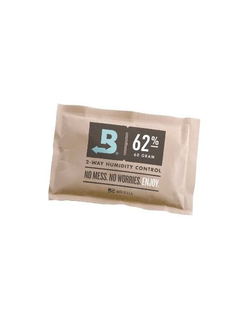 Boveda 62% para curado de marihuana