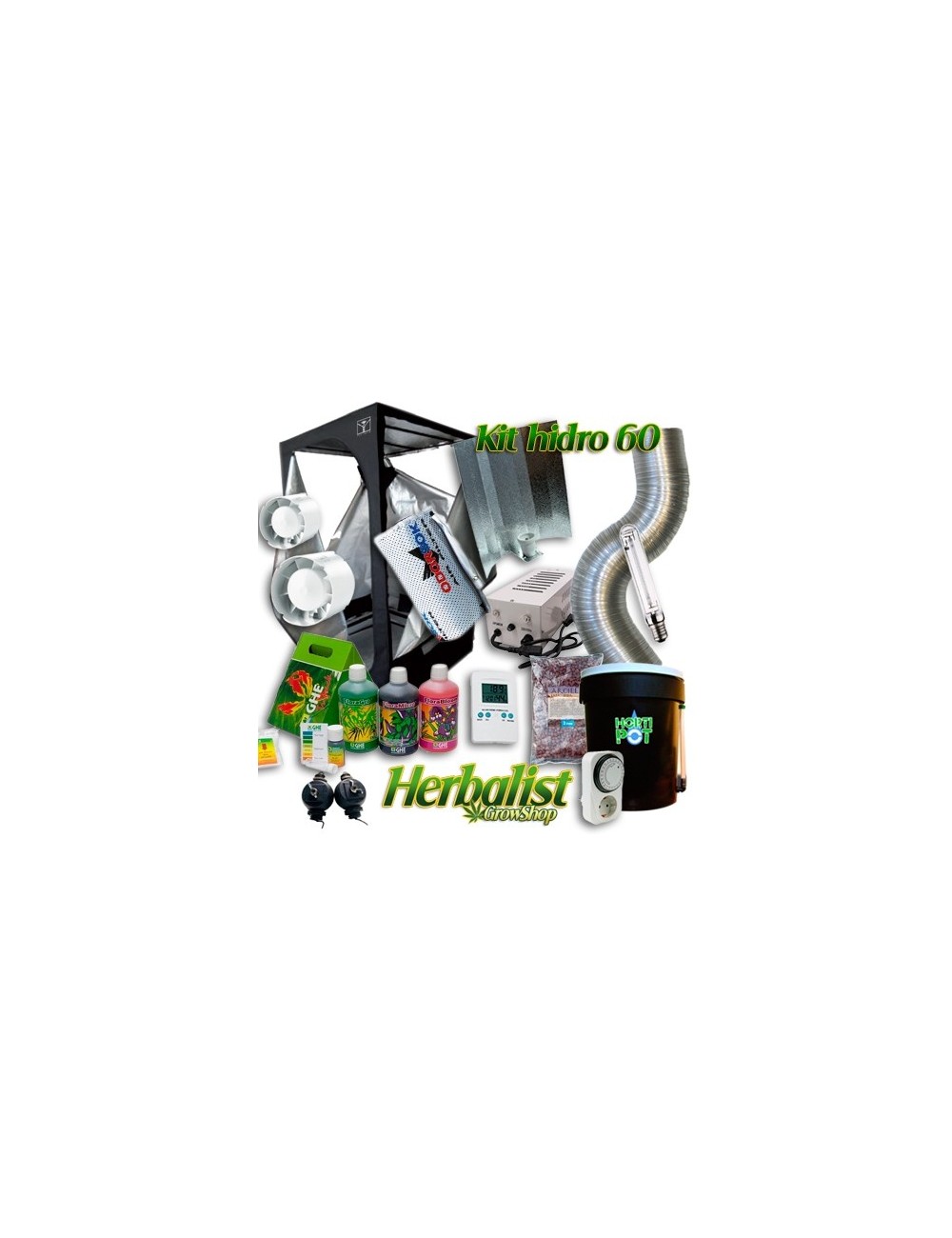 Kit Cultivo Hidropónico 60 Kit Cultivo Hidropónico 60