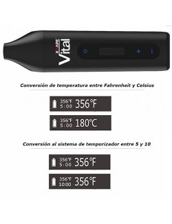 Vaporizador Vital grados