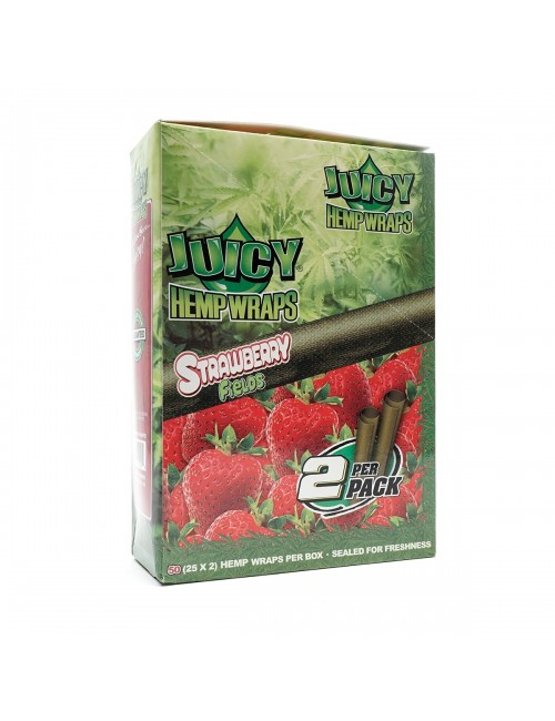 Blunt Juicy Hemps Wraps Strawberry Fields