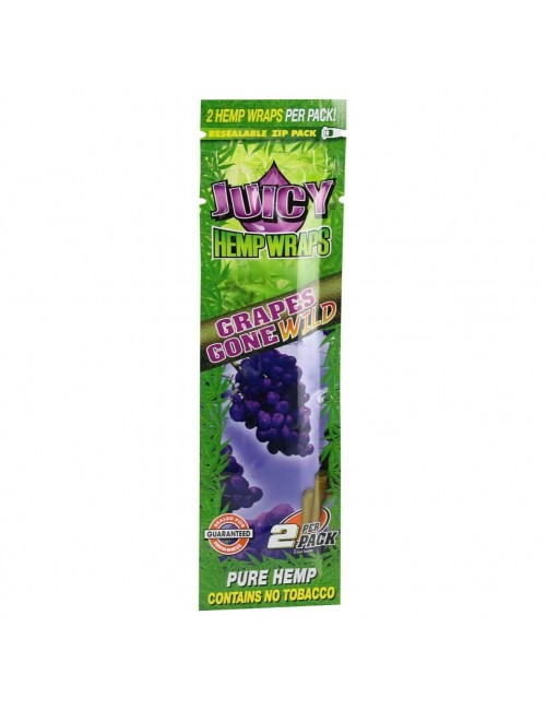 Blunt Juicy Hemps Wraps Grapes Cone Wild