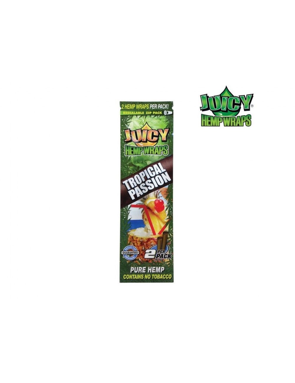 Blunt Juicy Hemp Wraps Tropical Passion