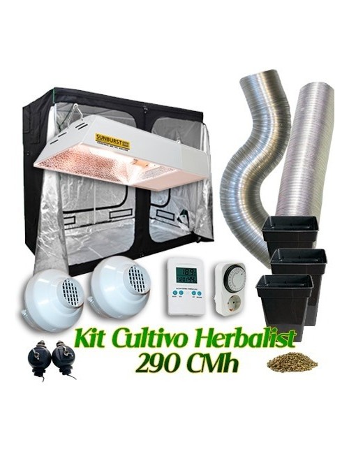 Kit Cultivo Herbalist 290 CMh