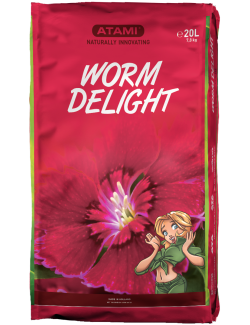 Humus de lombriz Worm Delight de Atami