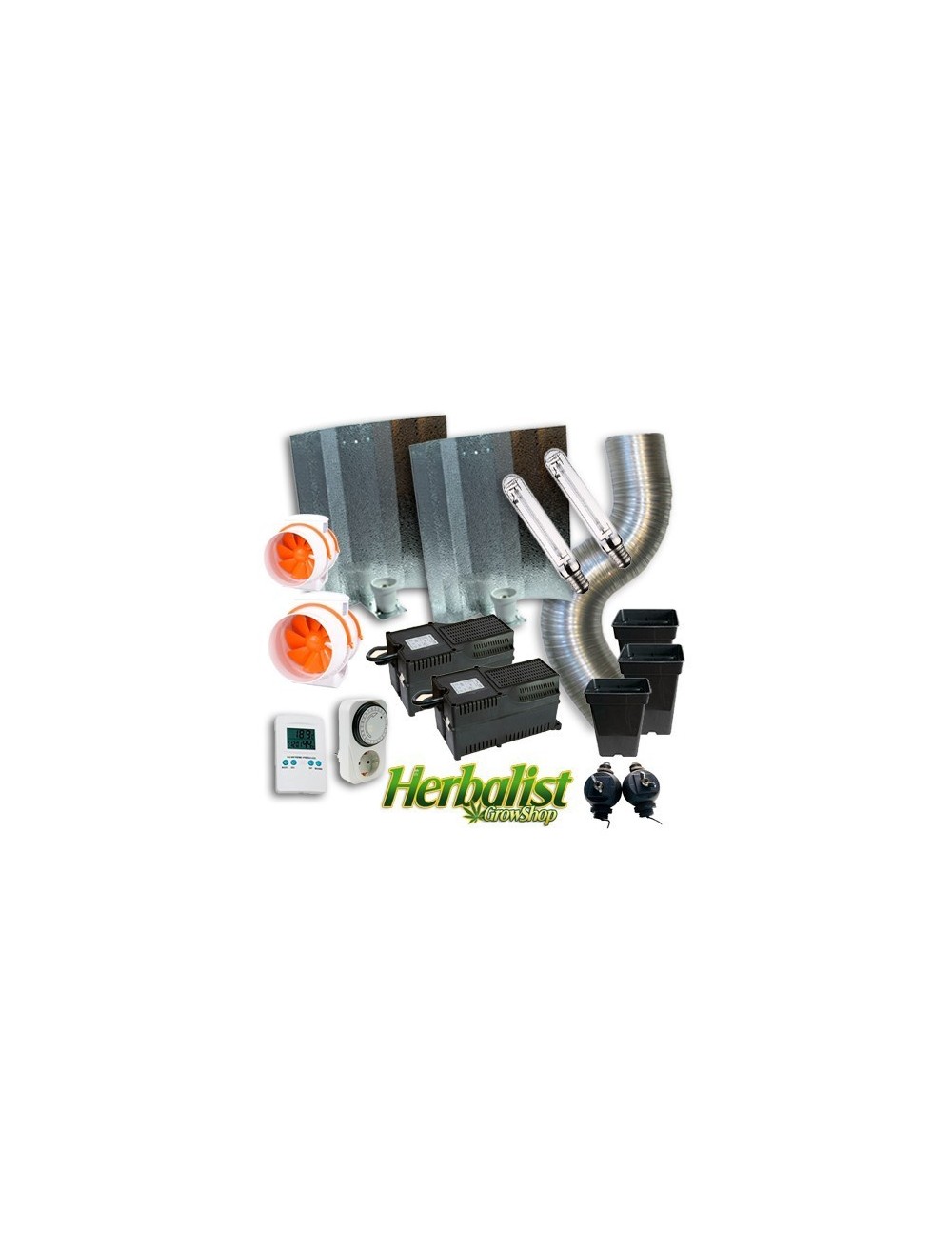Kit Cultivo sin armario Avanzado 2 equipos Kit Cultivo sin armario Avanzado 2 equipos