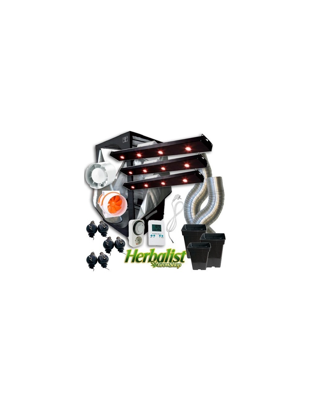 Kit de interior 100 LED Kappa - Herbalist Grow Shop. Comprar online