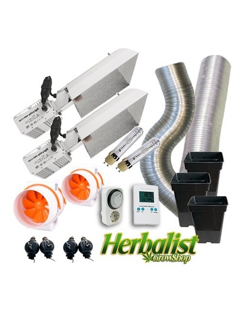 Kit de Cultivo sin armario LEC 315W x2