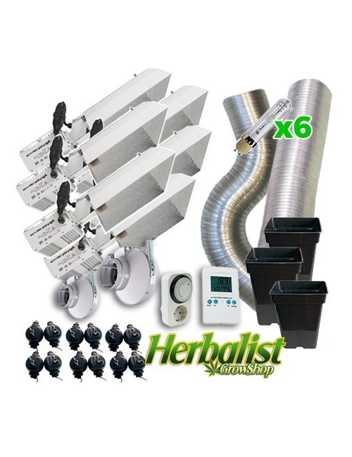 Kit de Cultivo sin armario LEC 315W x6