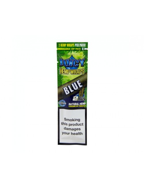 Sobre Blunt Juicy Hemp Wraps Blue  - Arándanos