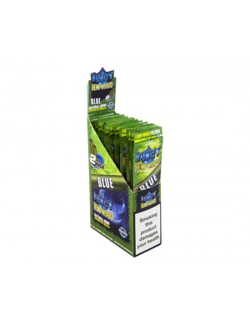 Sobre Blunt Juicy Hemp Wraps Blue  - Arándanos