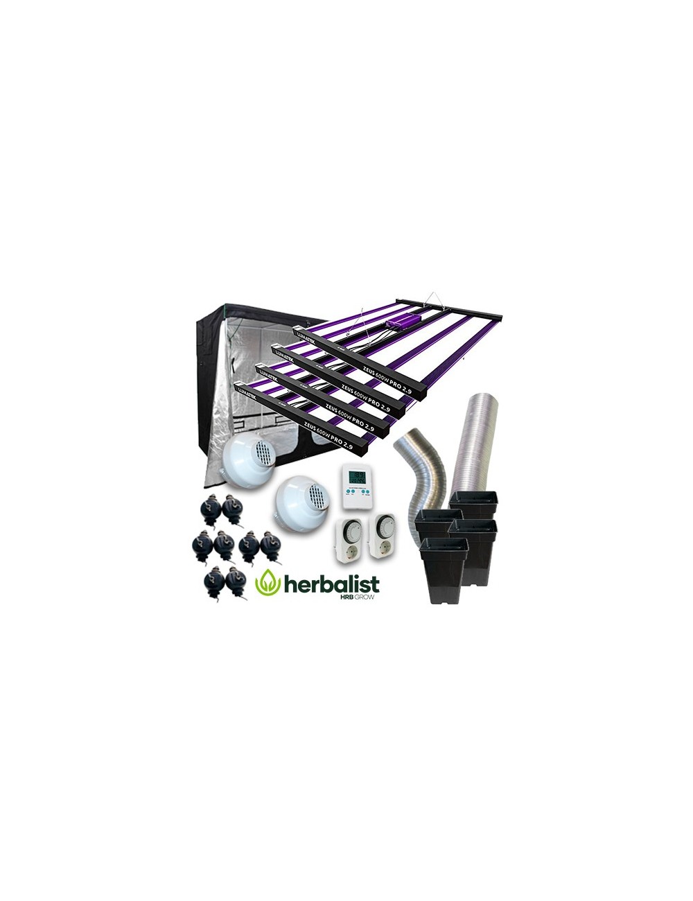 Kit de Cultivo interior LED Zeus 290X290