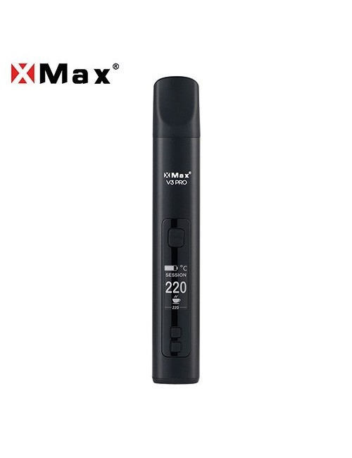 Vaporizador XMAX V3 Pro Negro frontal