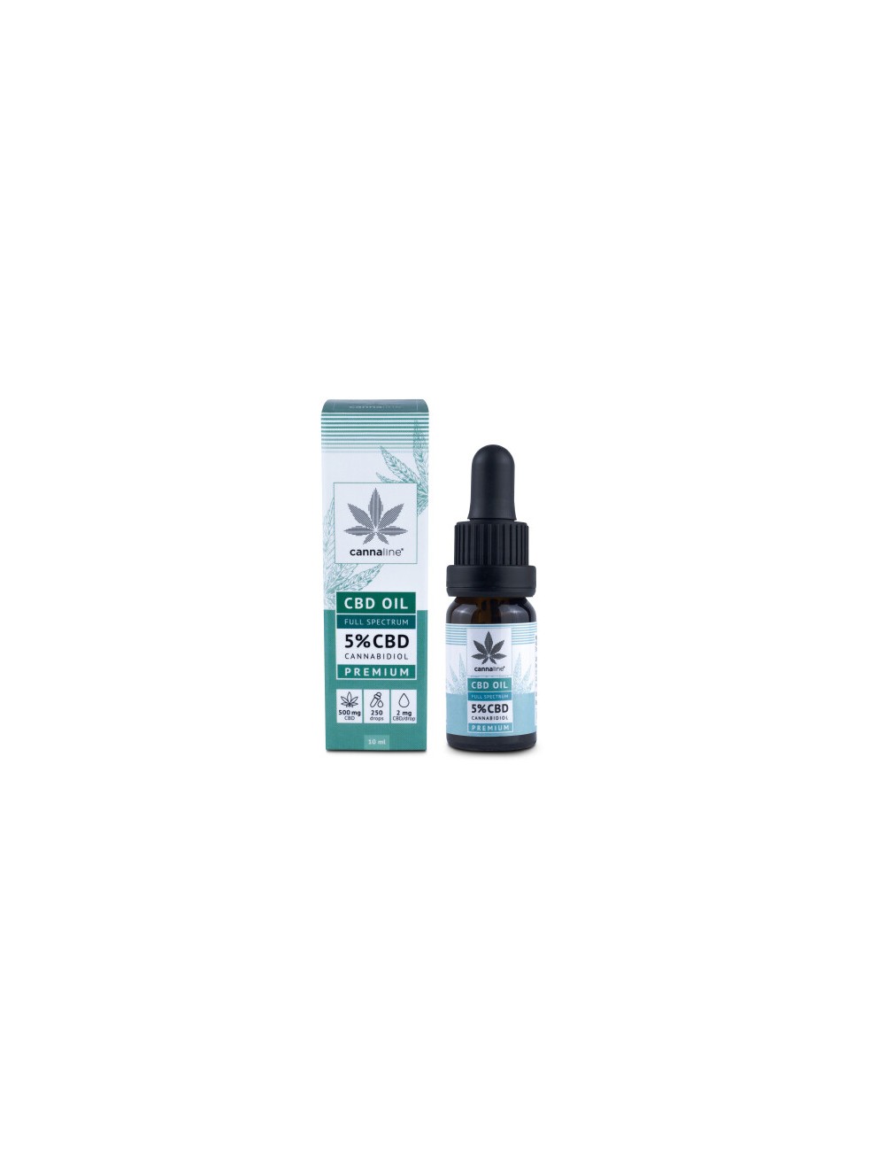 Aceite CBD Premium Cannaline 10ml 5%