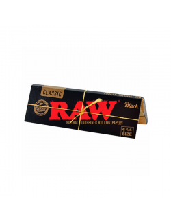 Raw 1 1/4 Black