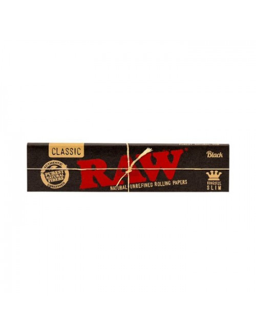 Raw King Size Slim Black