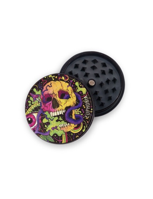 Grinder plástico 60mm calavera