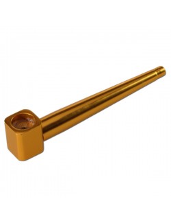 Pipa Aluminio dorada