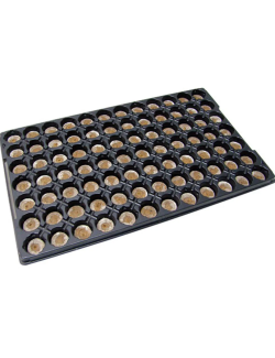 Bandeja Jiffy con 84 alvéolos 33mm