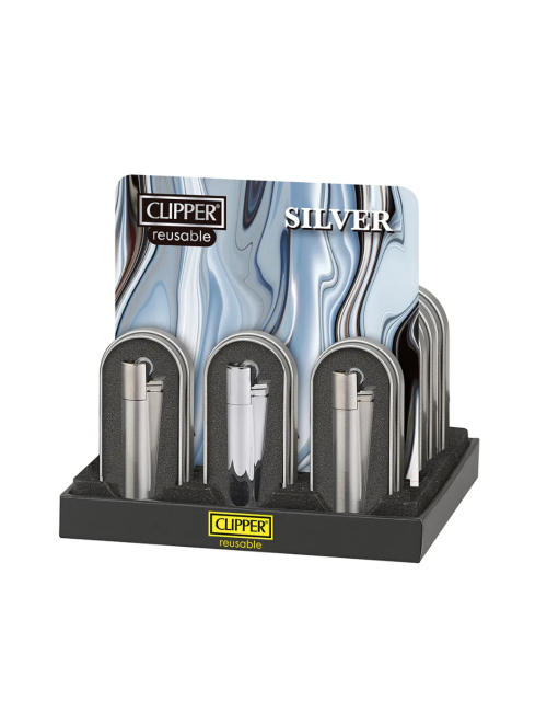 Mechero Clipper Metal