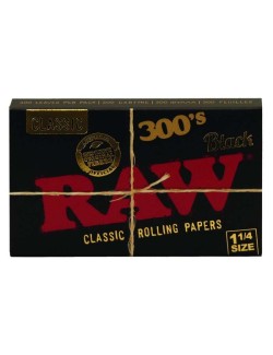 Raw Black 1 1/4 300 unidades