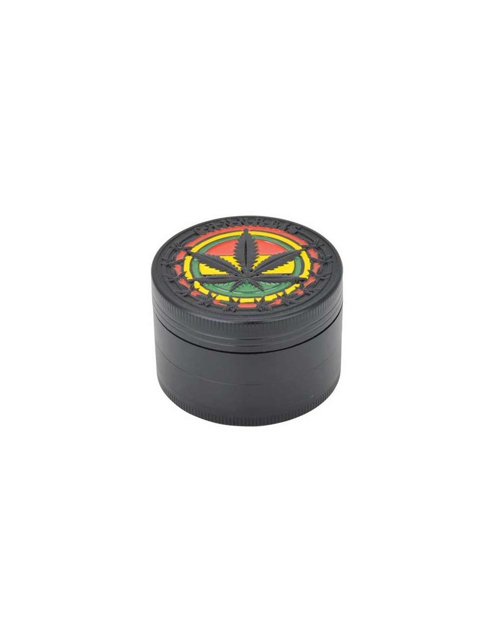 Grinder Polinizador Hoja Rasta 52mm Grinder Polinizador Hoja Rasta 52mm