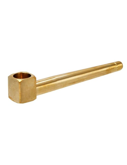 Pipa Latón Dorada