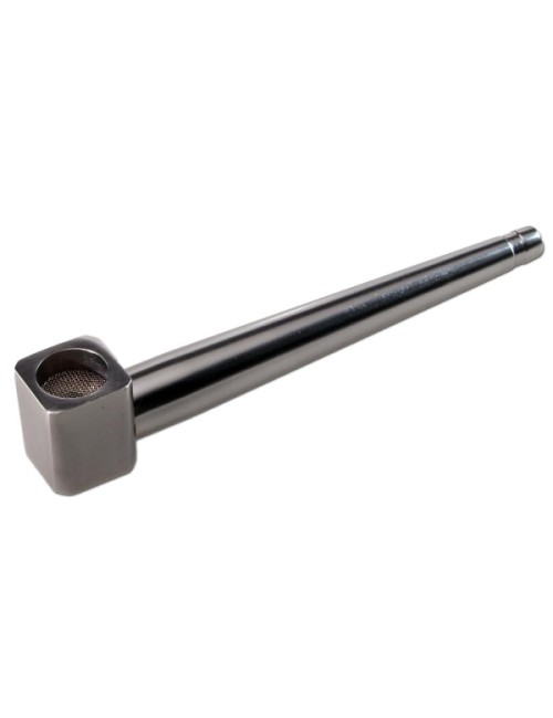Pipa Aluminio Plateada 104mm