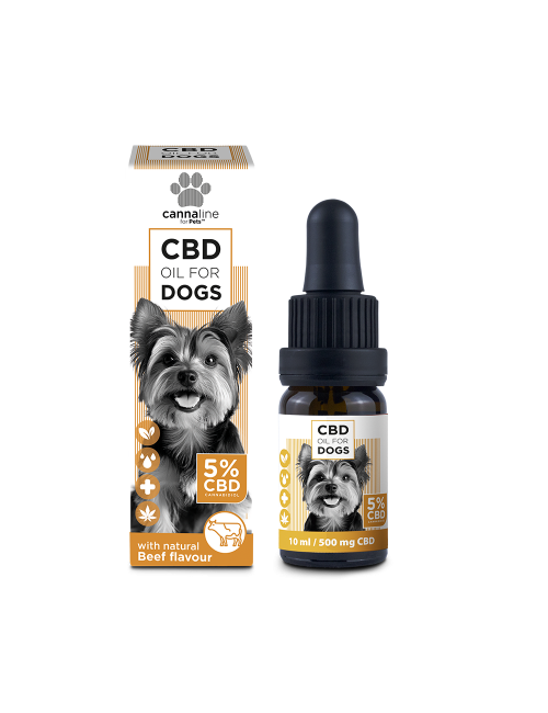 Aceite CBD para mascotas 5% 10ml