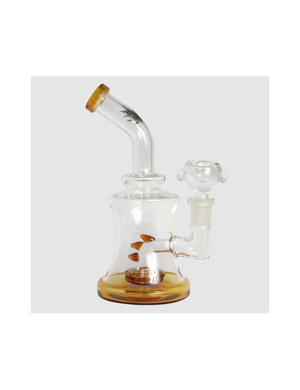 Bong de cristal Amber 19cm
