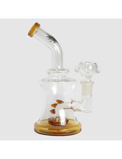 Bong de cristal Amber 19cm