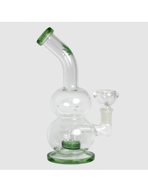 Bong de cristal Green 20cm