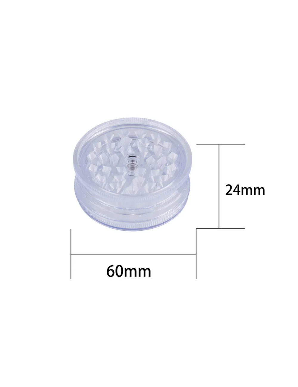 Grinder Plástico 3 partes 60mm